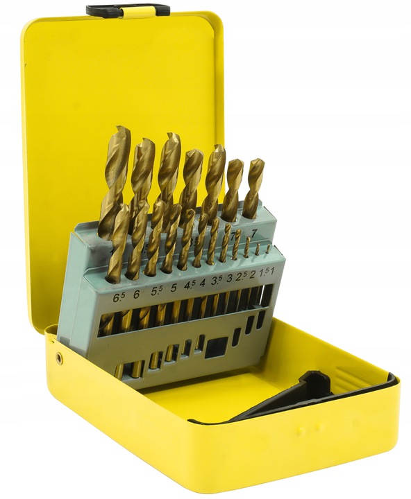 

Notig N4603 Zestaw Wierteł Do Metalu 1-10mm 19 Szt