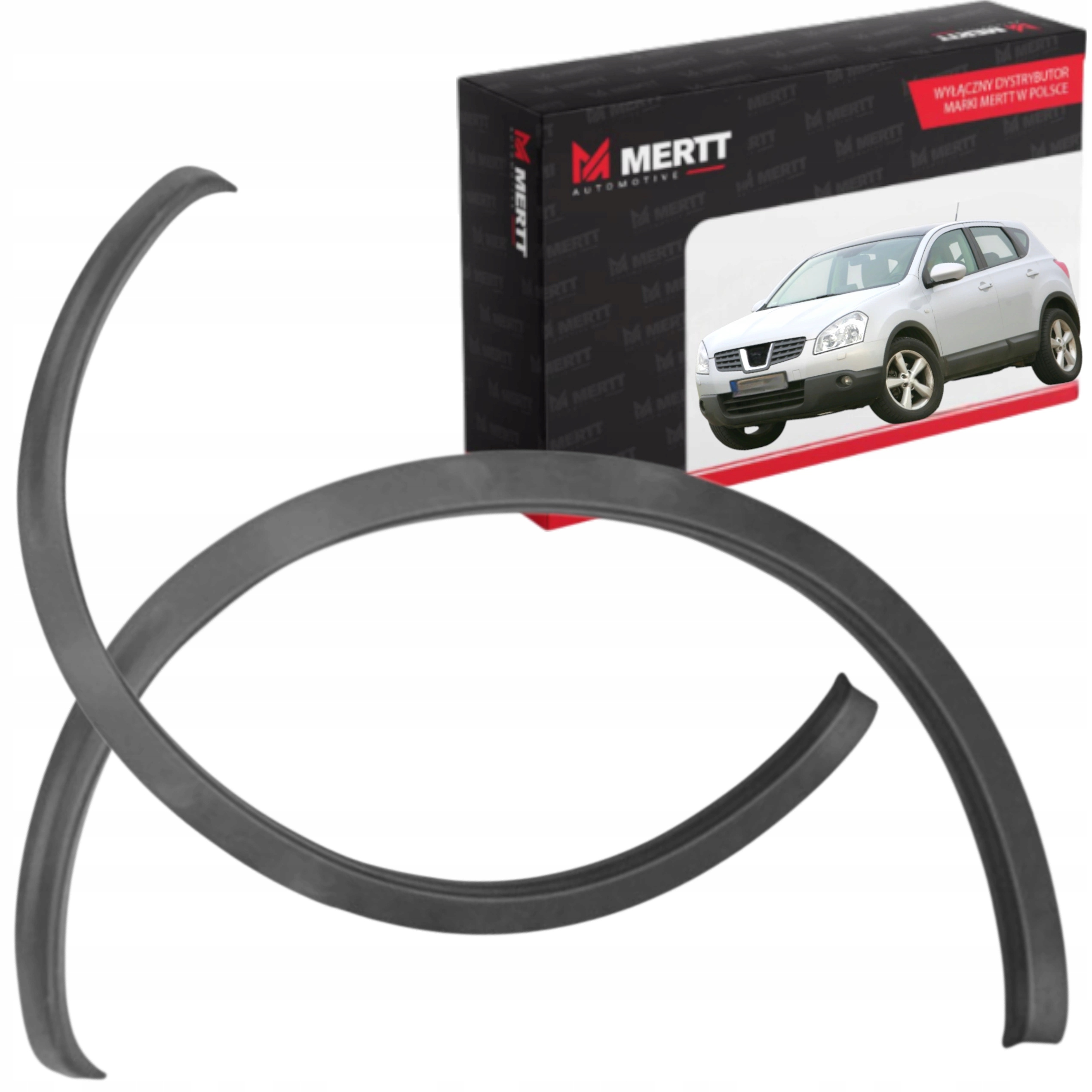 Lišta Krytu Blatníku Zadní Pravá Nissan Qashqai J10 2007-2014