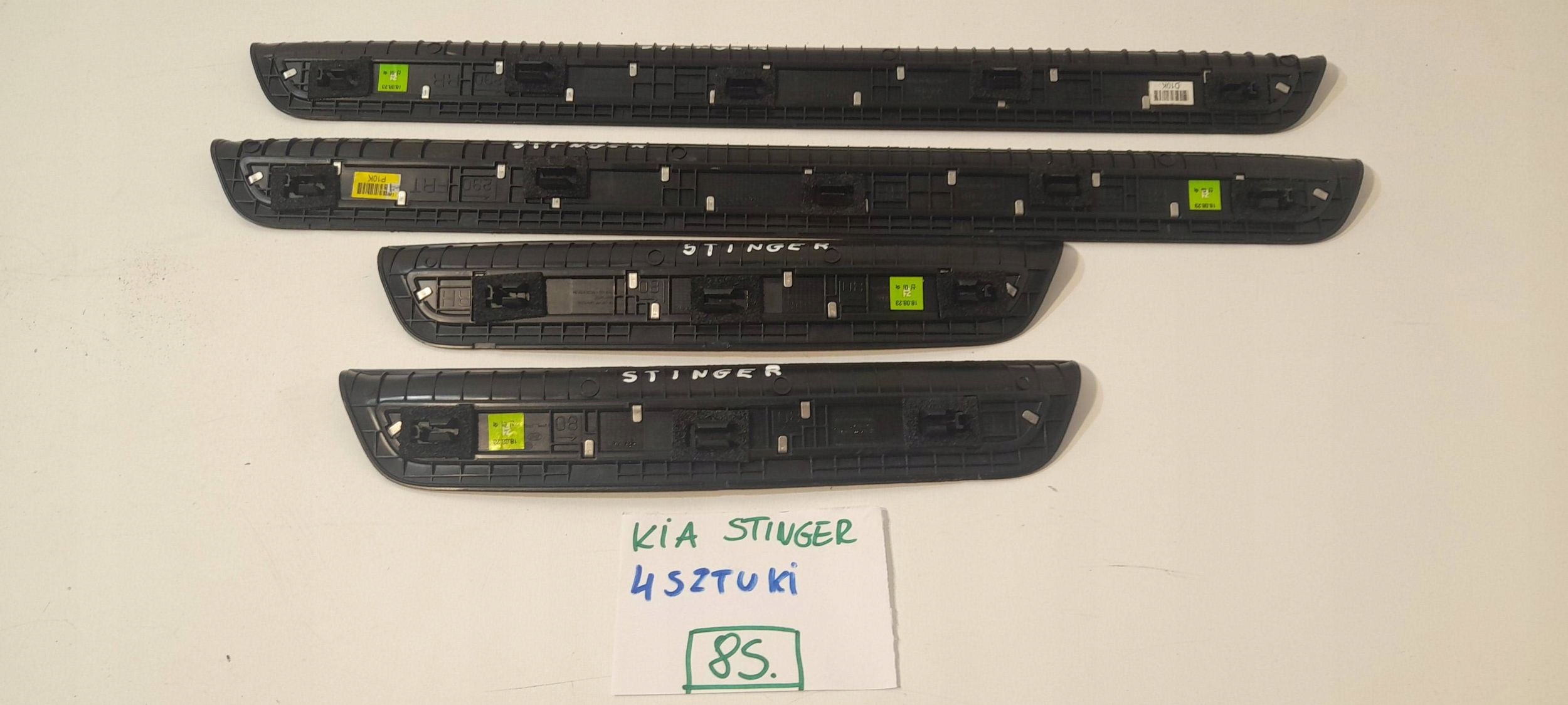 Kia Stinger mouldings threshold komplet 85873J5100 (8S)