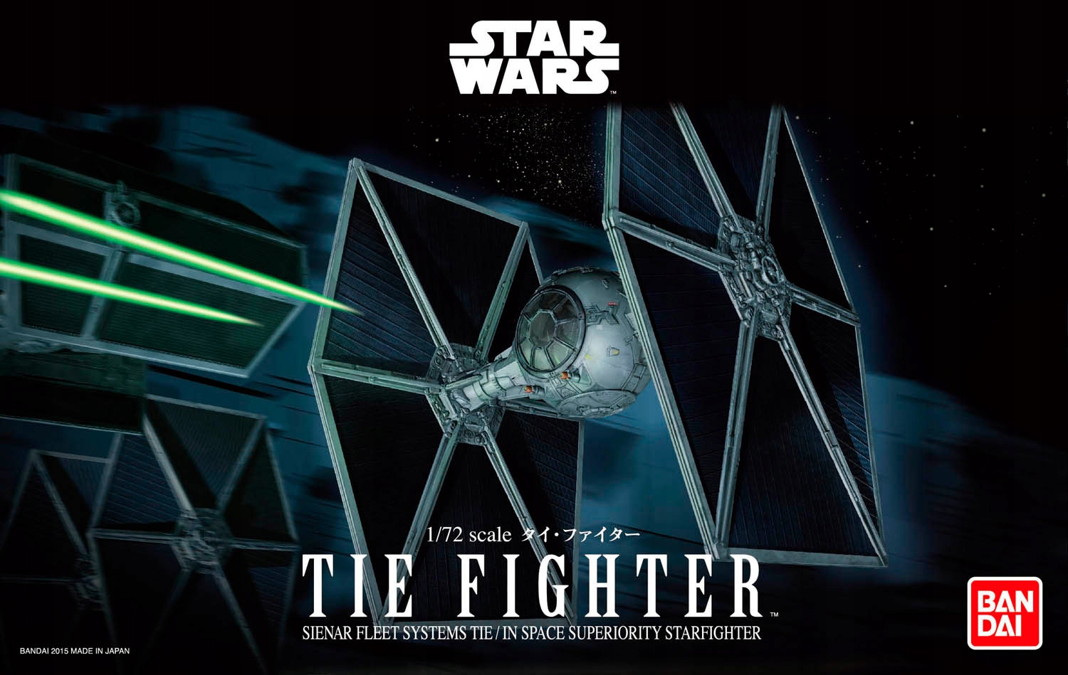 Revell x Bandai 1:72 Star Wars Tie Fighter 01201