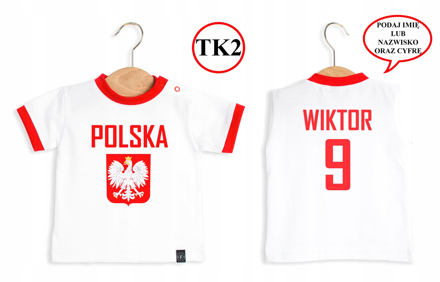 T-SHIRT KOSZULKA KIBIC POLSKI NADRUK 86 PREZENT Marka Fabryka Bodziaków