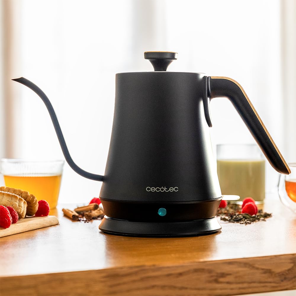 CECOTEC 1L 1200W Electric Kettle, Fast Heating, Anti-Scale Filter, BPA-Free — miniatura 2