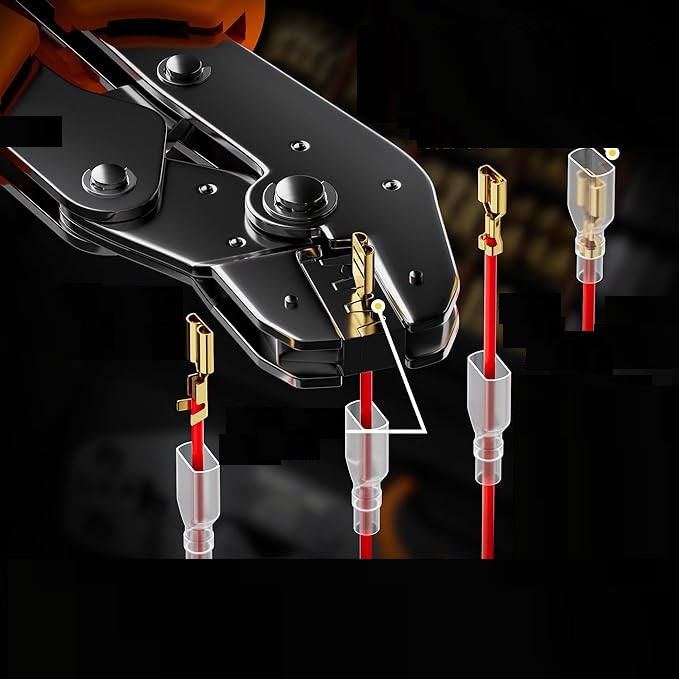 ZESTAW SZCZYPCE DO ZACISKANIA KOŃCÓWEK KABLOWYCH 12 RODZAJÓW 0,25-2,5 MM Marka inna