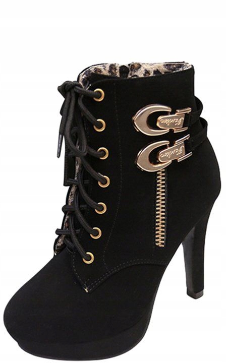 BOTKI NA SZPILCE KLAMRY alladies AS1167