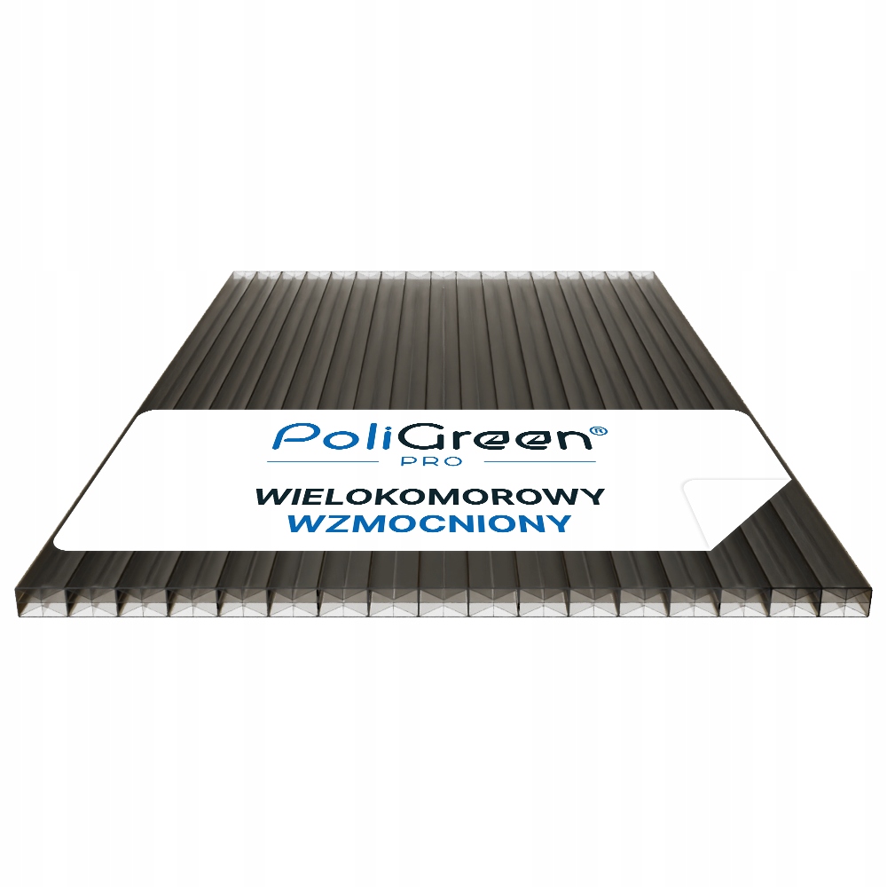 Polykarbonát vícekomorový ProBrand 3500x1050 kouřově šedý 20 mm 5X