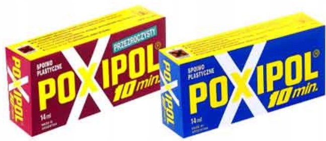 

Klej Poxipol 14ml metalik dwuskładnikowy C7-P609
