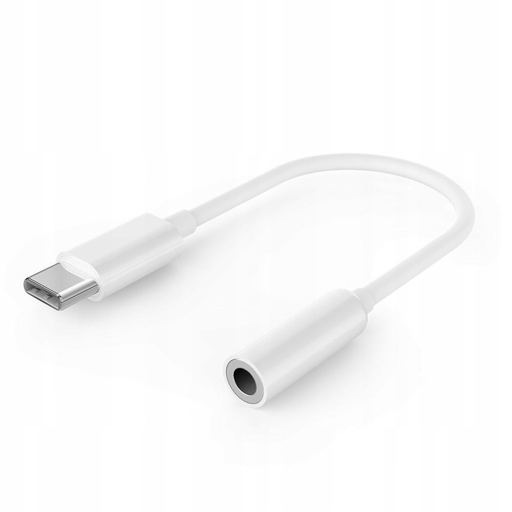 Adapter audio mini Jack zeński 3.5mm do Usb-cm biały Gembird