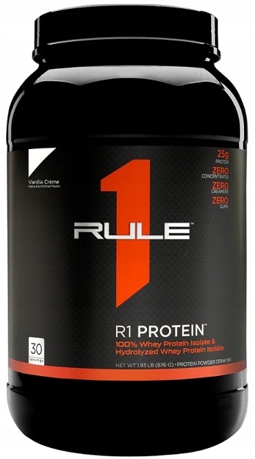 Rule One R1 Protein Vanilla Creme 876 g Protein Izolát Whey Bcaa