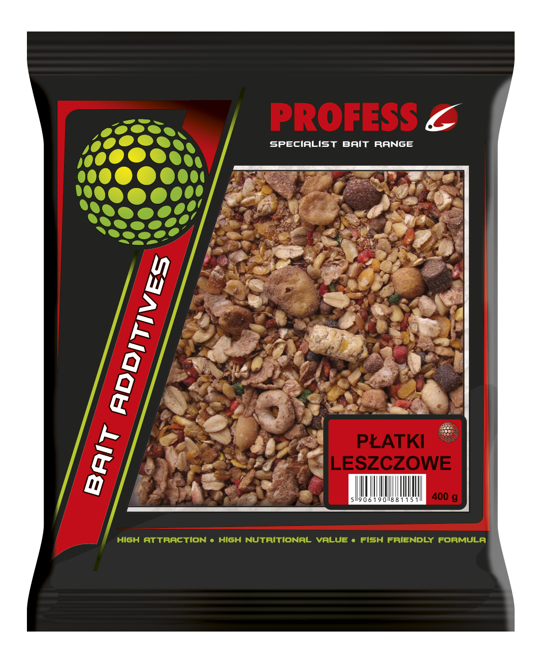 Profess Dodatek zanętowy Płatki Leszczowe 400g Ean: 5906190881113