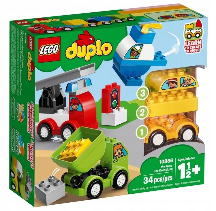 Lego Duplo 10886 Moje Pierwsze Samochodziki