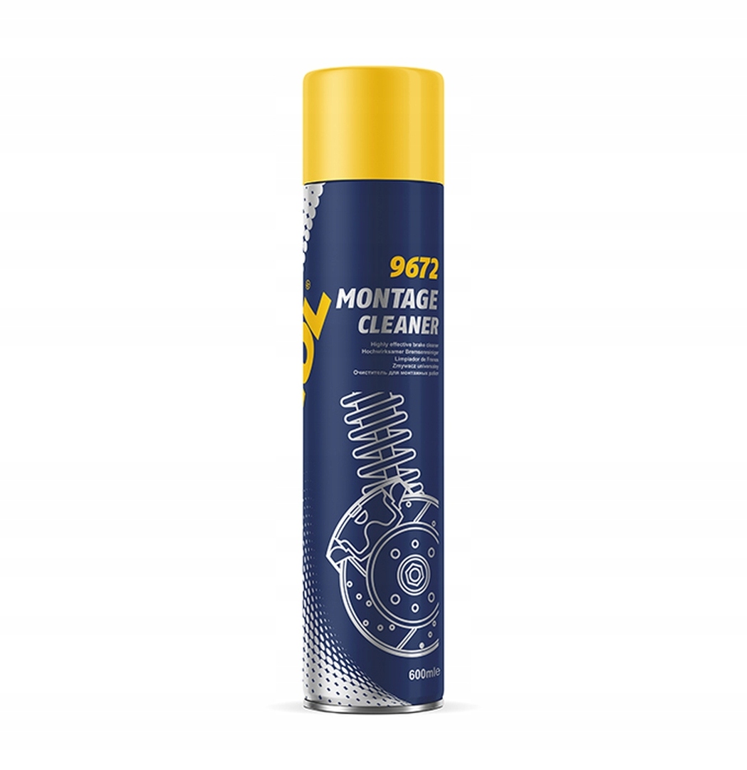 Mannol Montage Cleaner Zmywacz Odtłuszczania Hamulców 600ML Brake Cleaner