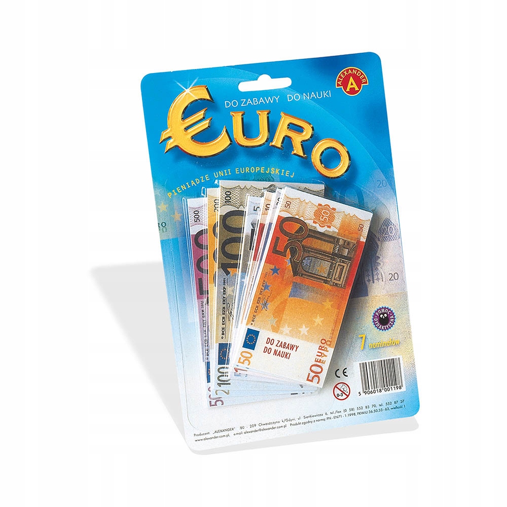 

Pieniądze Zabawkowe do nauki zabawy Euro