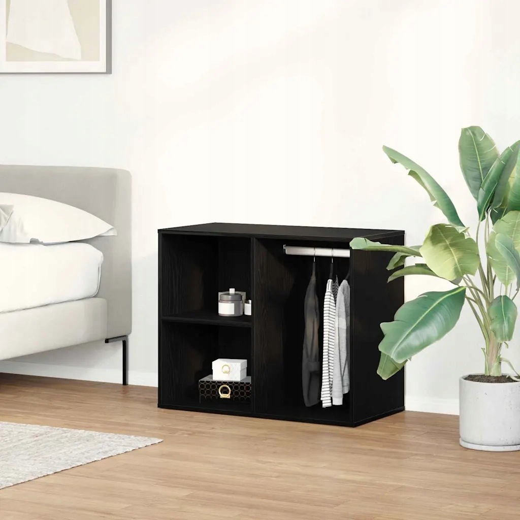 vidaXL Kosmetický kabinet Černý dub 80 x 40 x 65 cm kompozitní dřevo