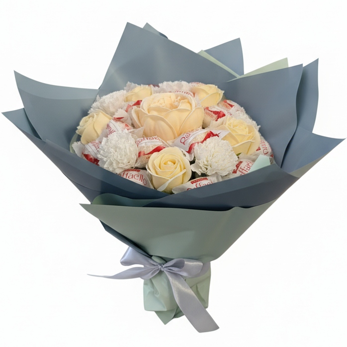 Zestaw Prezentowy Słodki Box Bukiet Upominek Urodziny Imieniny Dzień Kobiet