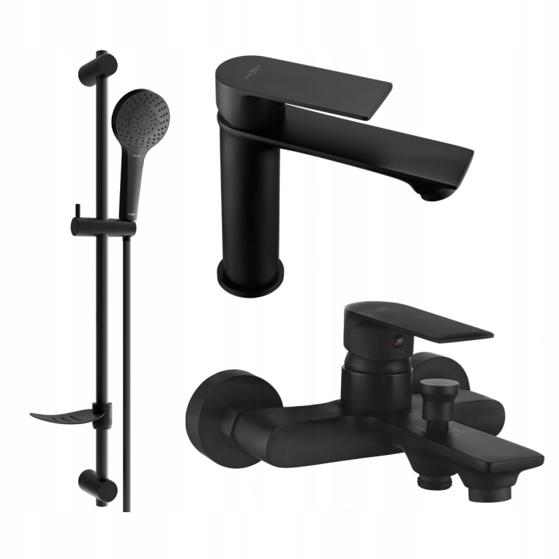 Mexen Royo DF05 vaňová súprava, čierna 72203DF05-70