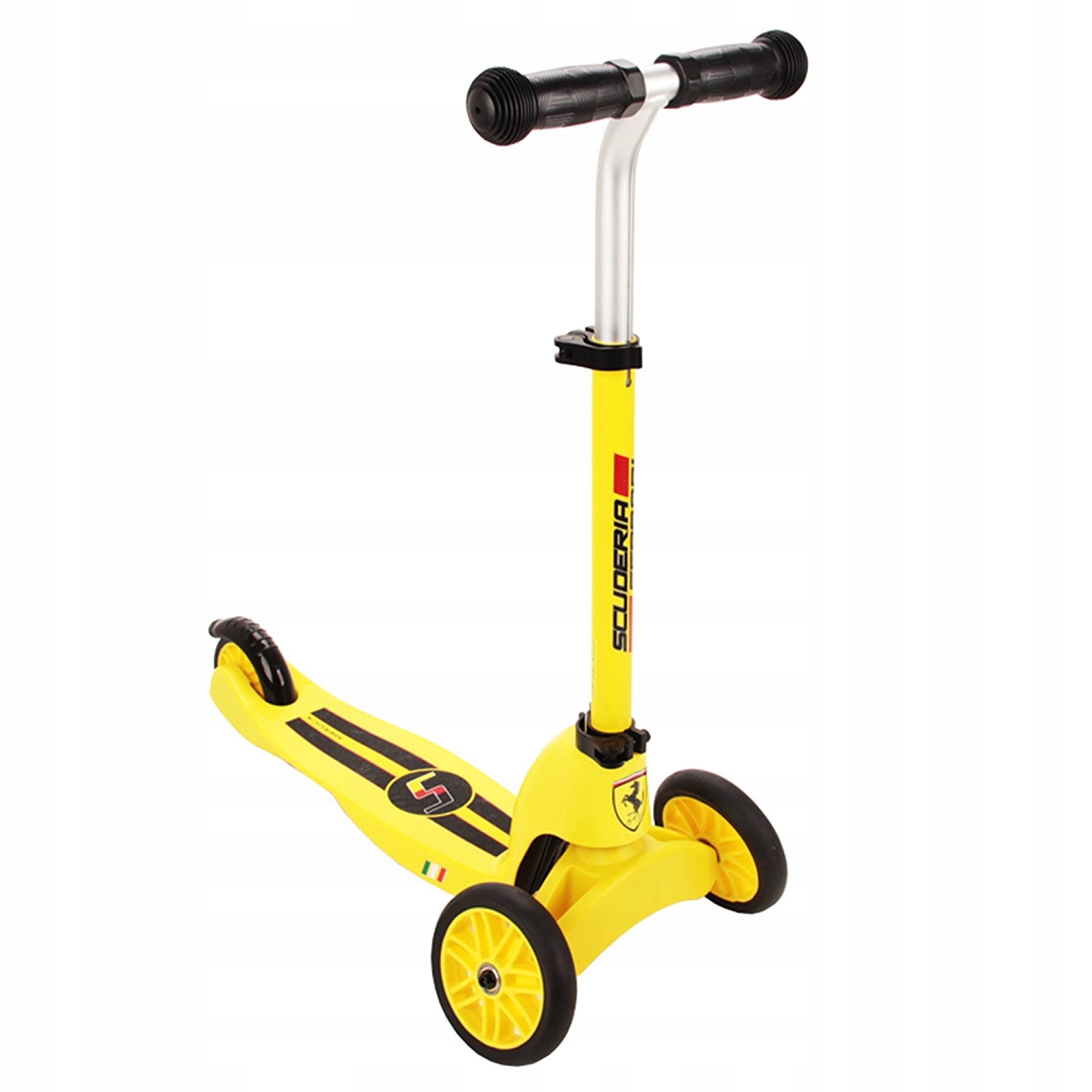 Hulajnoga 3-Kołowa i 2-Kołowa Mesuca Ferrari żółt