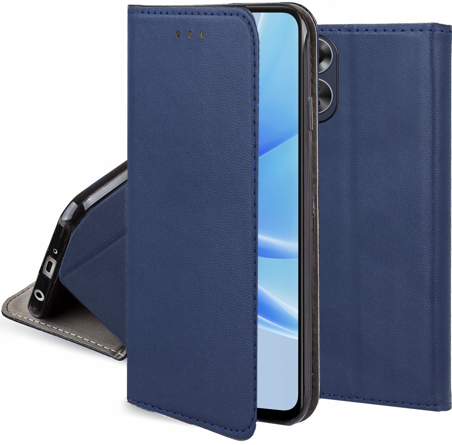 

Etui S-magnetic +szkło do Oppo A17 A17K