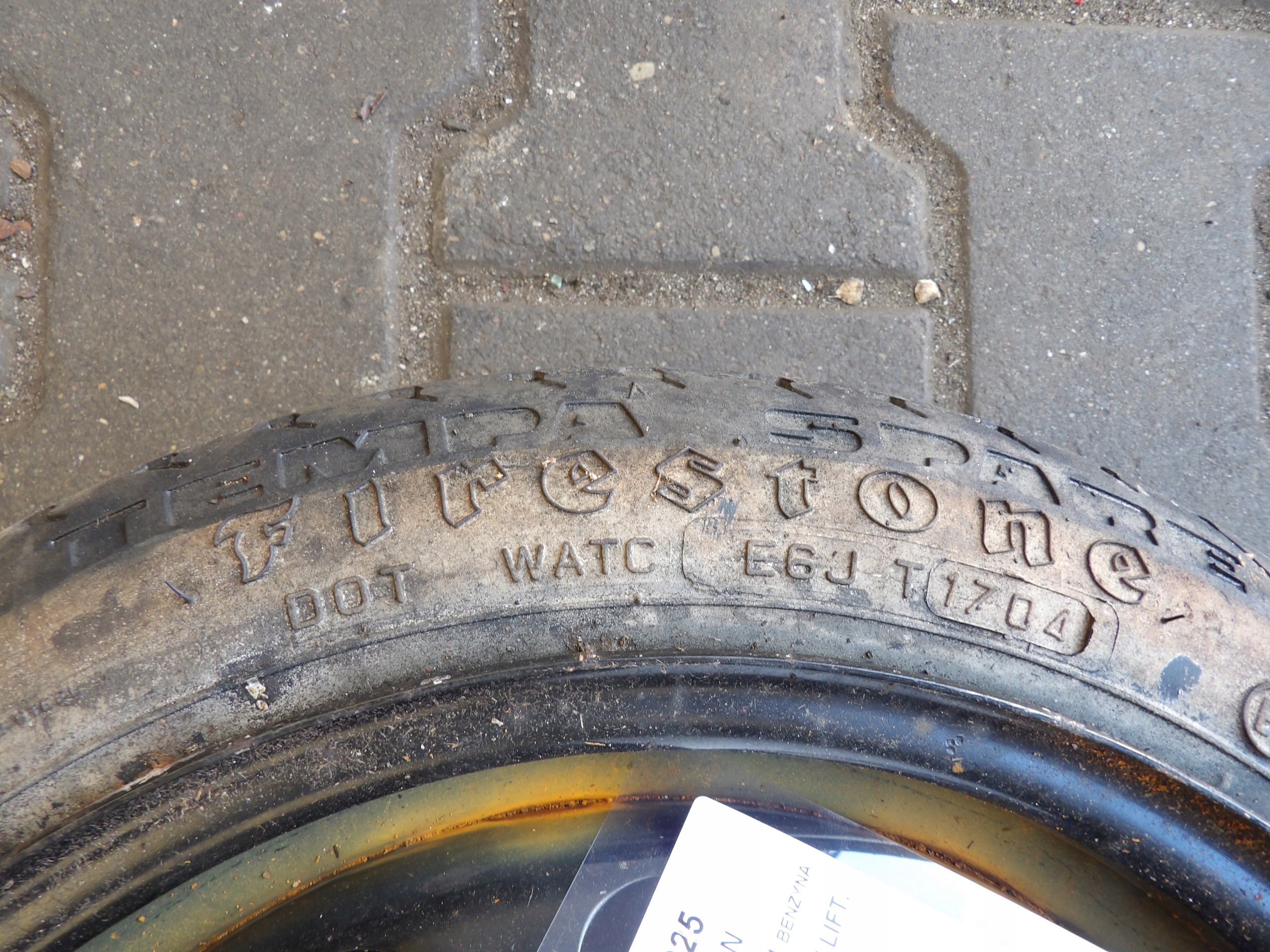 Nissan Micra K12 wheel spare 14"