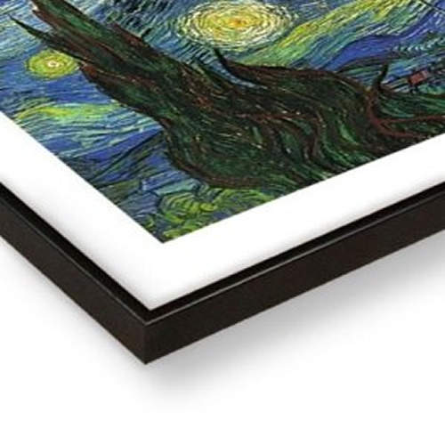 Rama aluminiowa na zdjęcia 21x30cm czarny półmat Kolor czarny