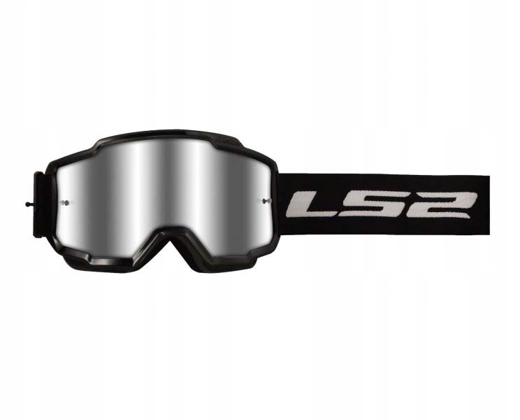 LS2 GOGLE MOTOCYKLOWE ENDURO/MOTOCROSS CHARGER BLACK
