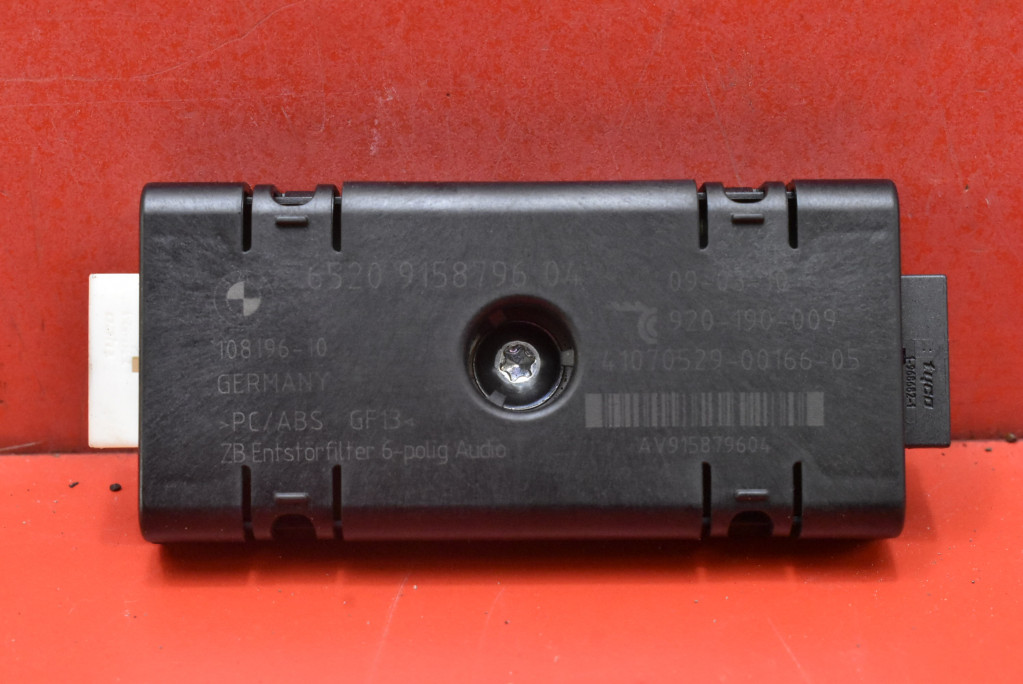 control unit module filter PRZECIWZAKLOCENIOWY 9158796 BMW F07 09-13