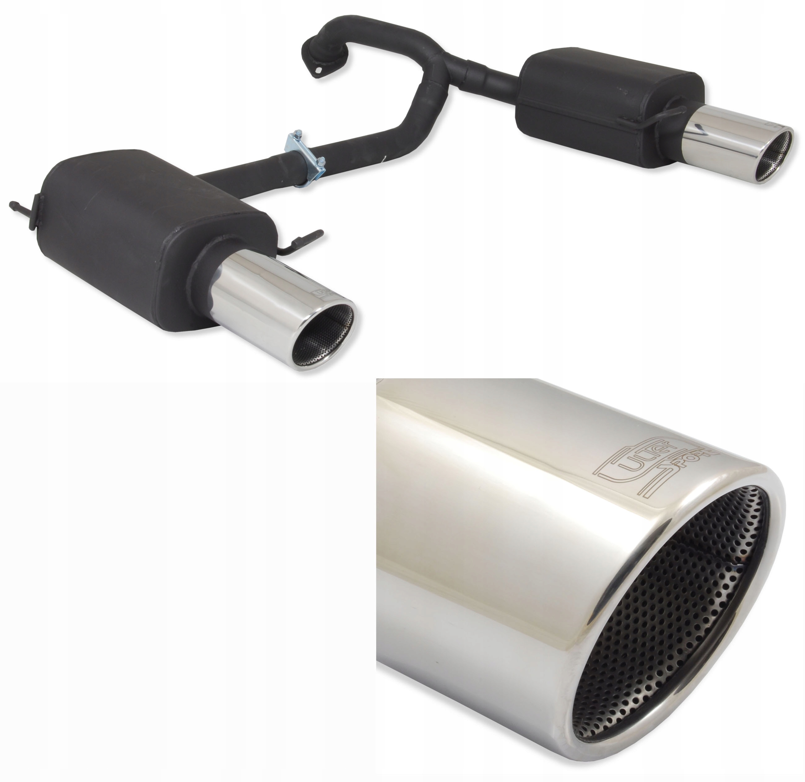 111-302/101RS (0) - Спортивний глушник HYUNDAI COUPE GK 2.0 / ULTER