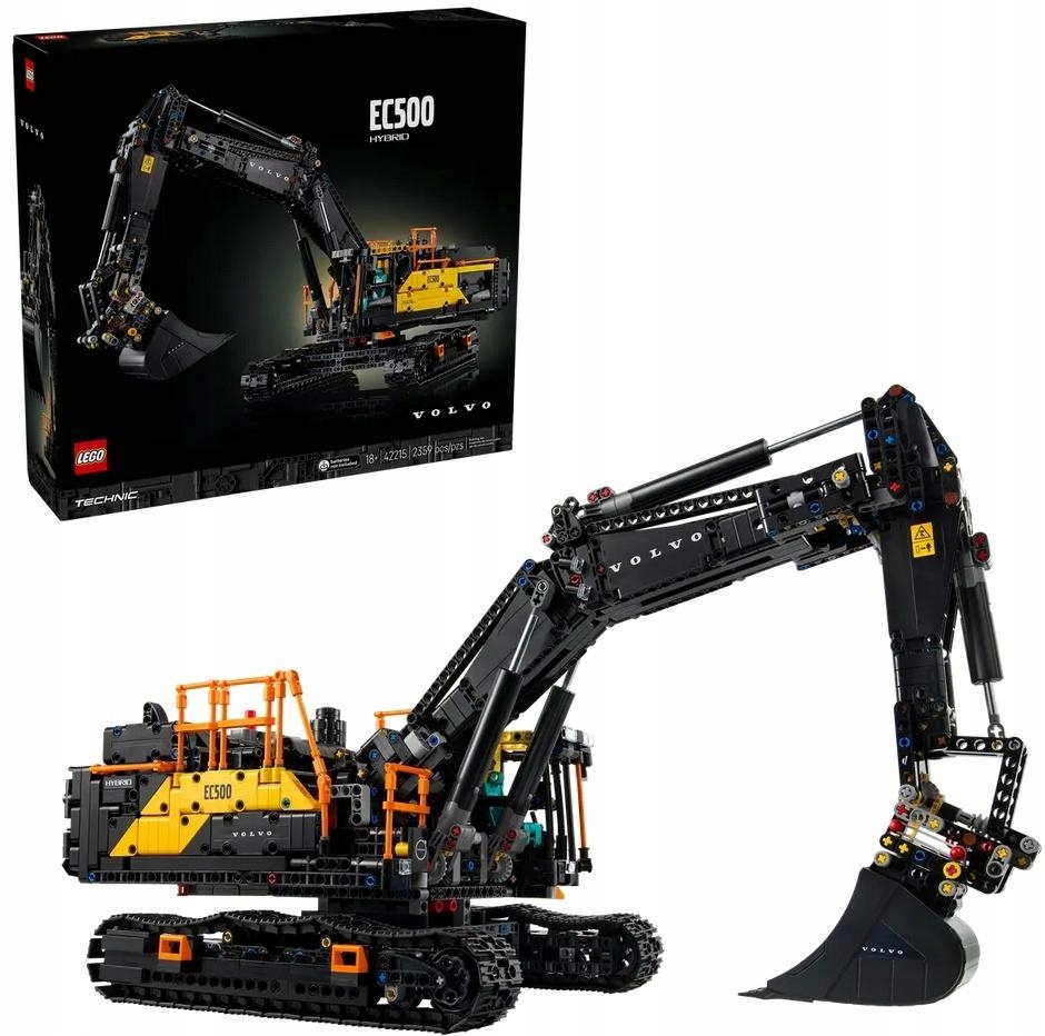 Lego(r) Technic 42215 Bagr Volvo EC500 hybridní