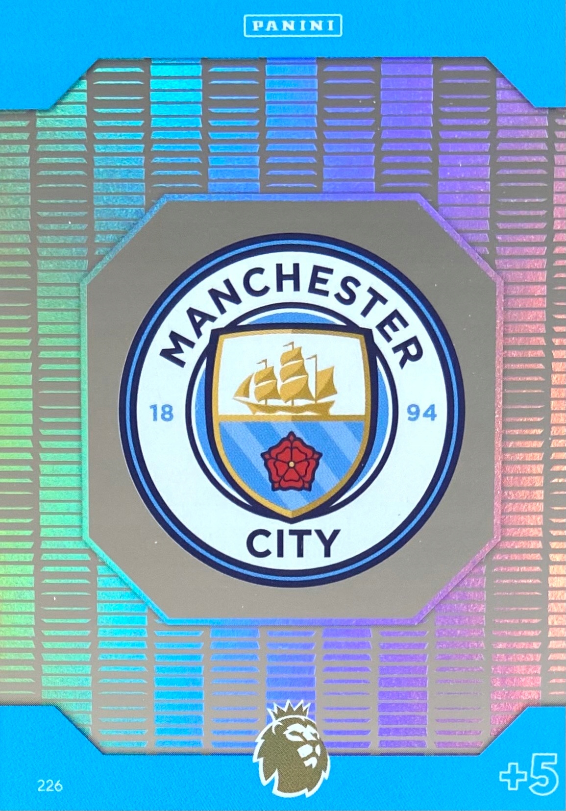 Premier League Plus 2025 Club Crest Logo 226 Manchester City