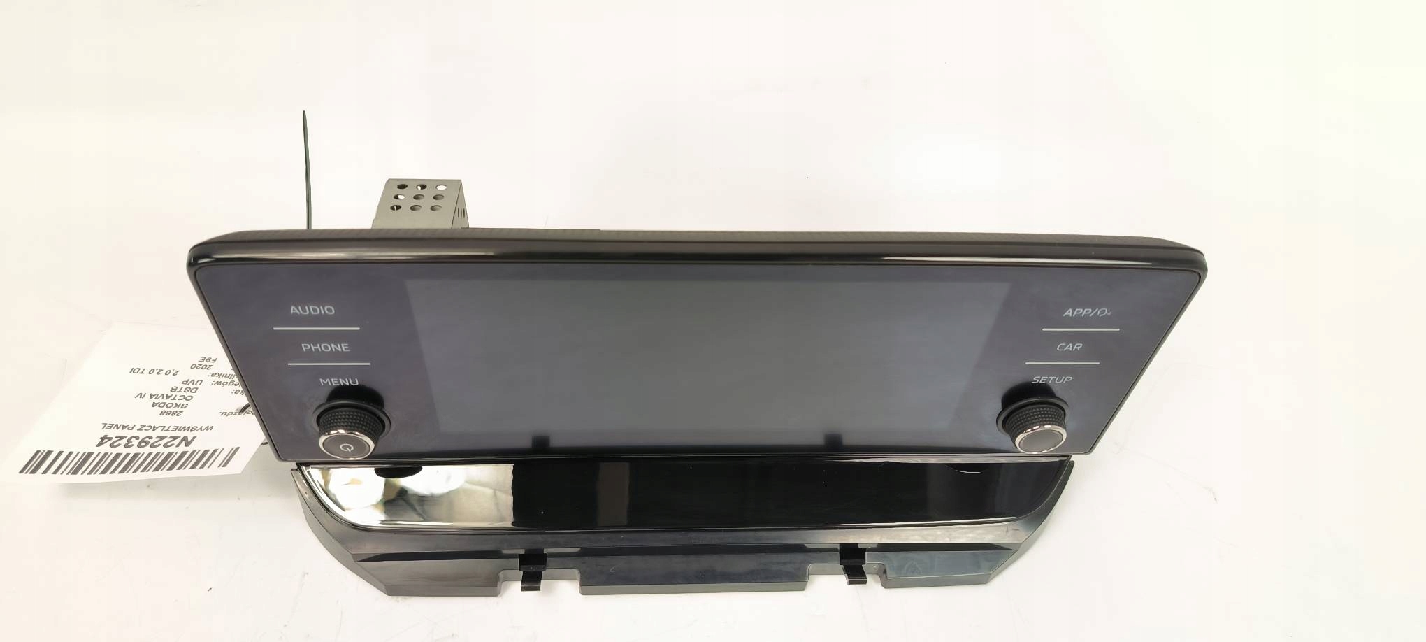 display PANEL ZR0M87E322A SKODA OCTAVIA IV