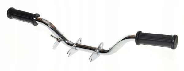Podnozek kierowcy Simson S51 gumy org chrom