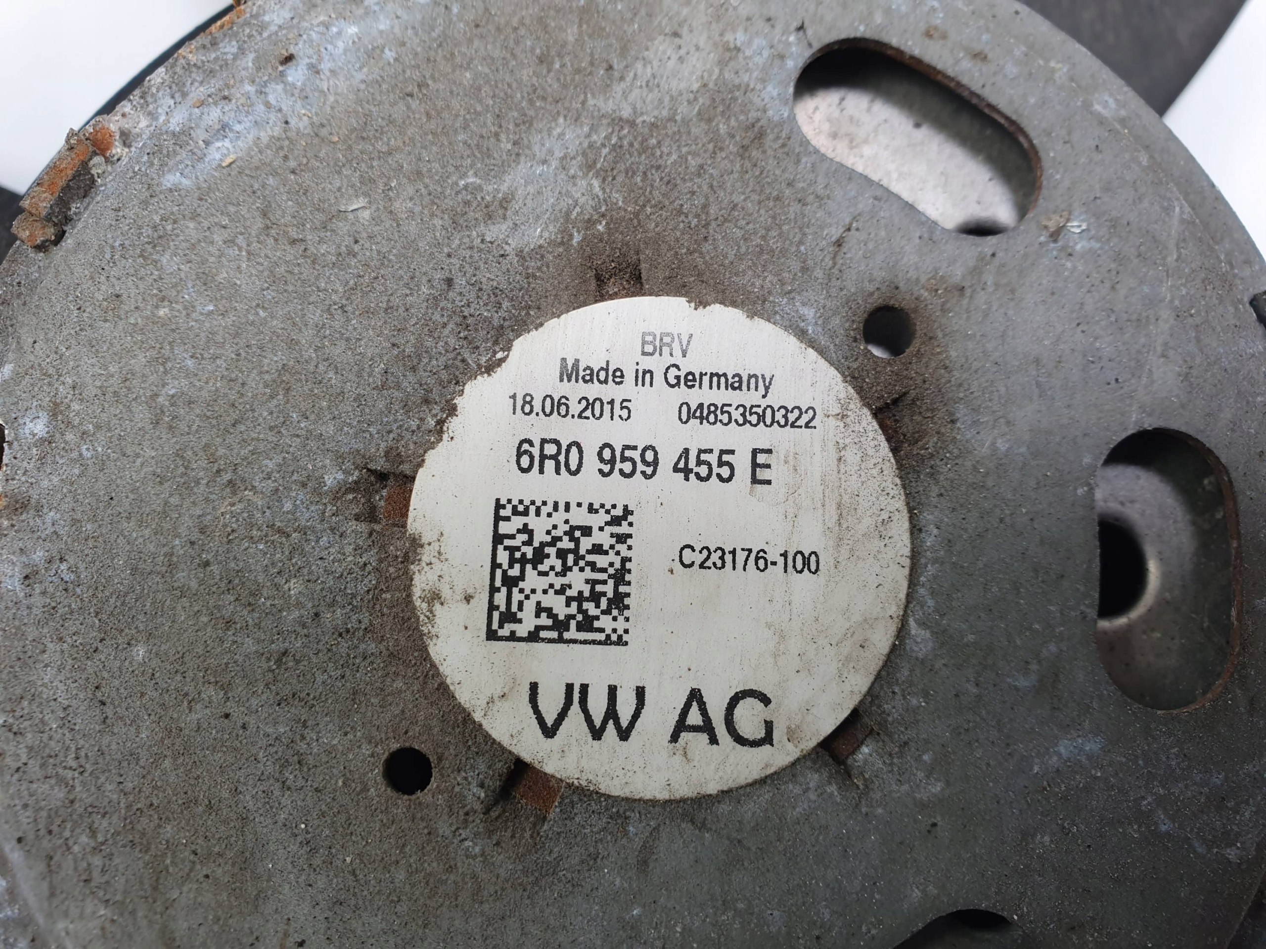 radiator fan 6R0959455E SEAT TOLEDO