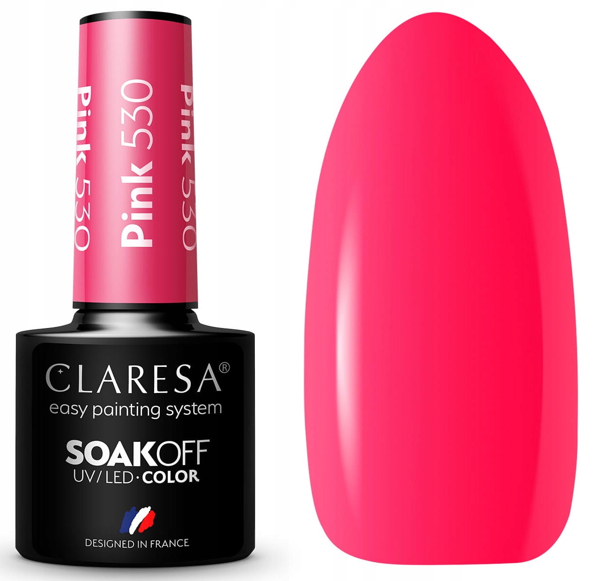 

Claresa Lakier Hybrydowy Pink 530 -5G