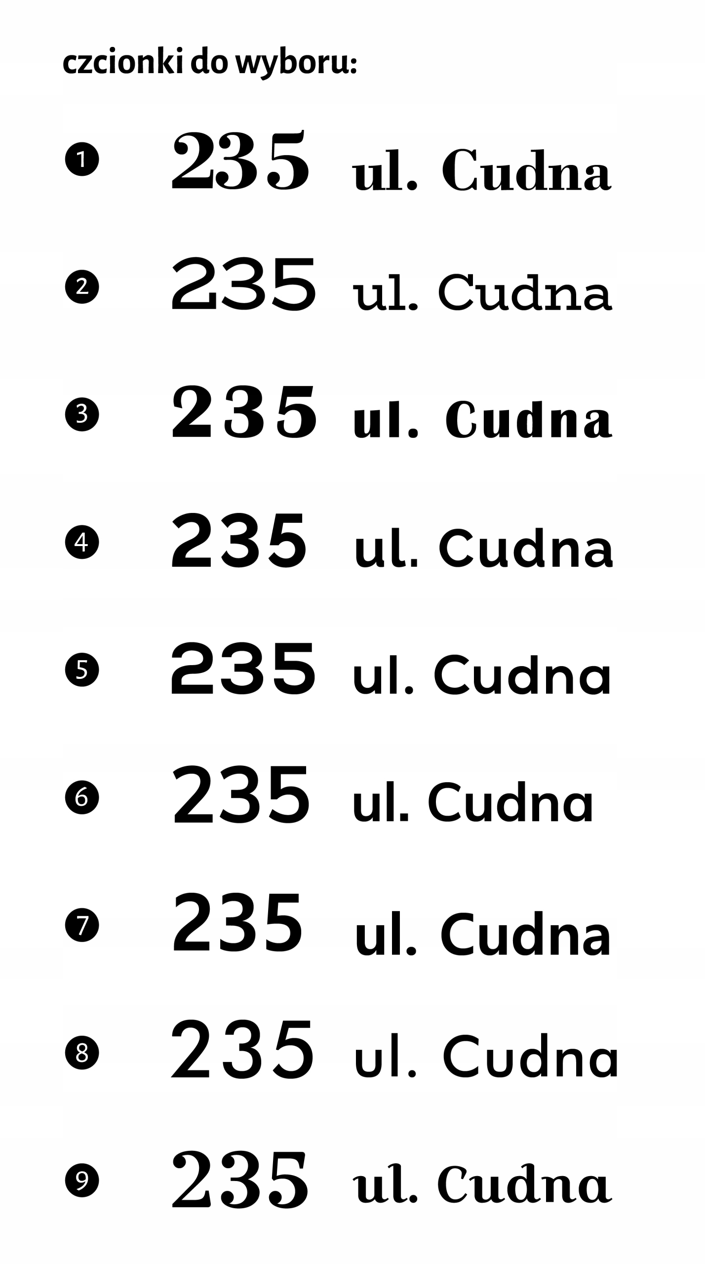 TABLICZKA Z NUMEREM DOMU I ADRESEM 30x20 cm 3D Szerokość produktu 30 cm