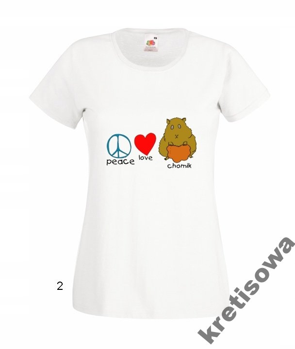 

Kolorowe Koszulki Chomik Hamster Extra Super Wzory
