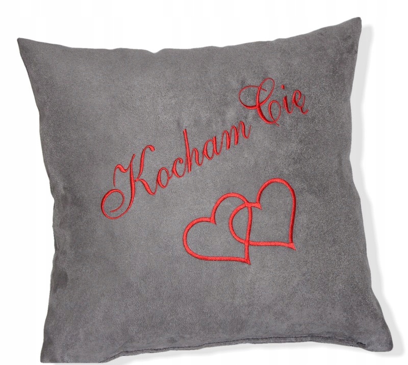 PODUSZKA Prezent na WALENTYNKI dla Chłopaka WELUR