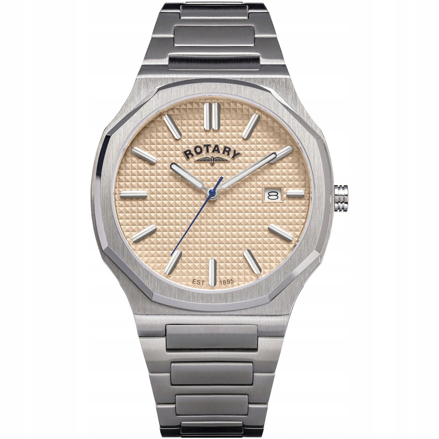 Pánské Hodinky Rotary RGB10019/31 stříbrný náramek