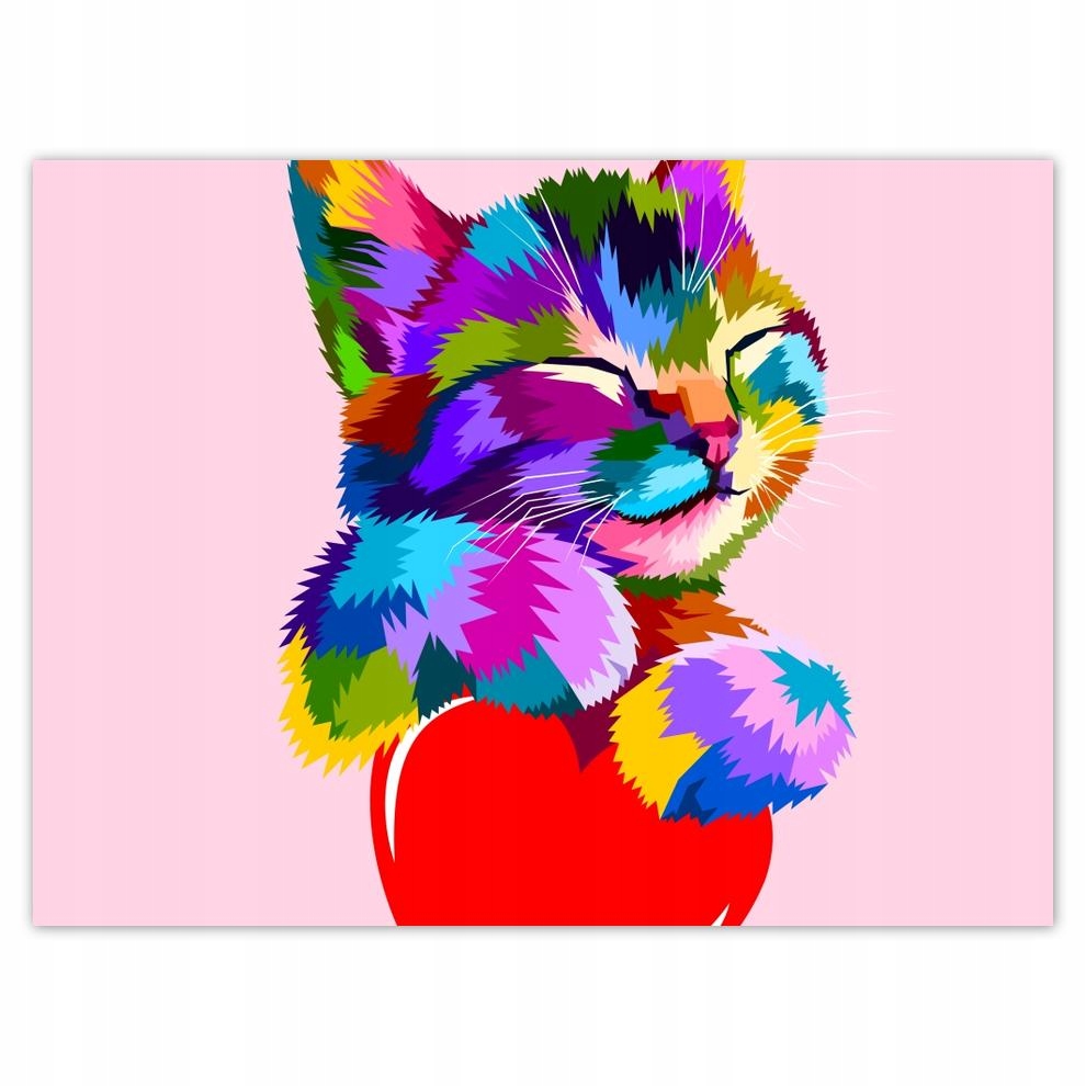 

Plakat 40x30 Kot Kotek Koty Kicia
