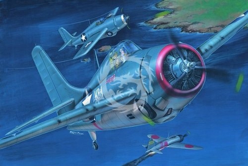Grumman F4F-3 "Wildcat" (Late) Trumpeter 02225 měřítko 1/32