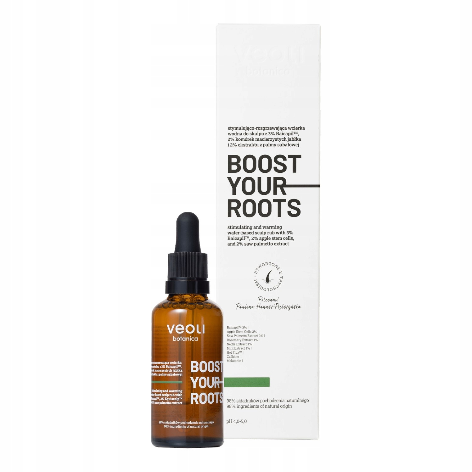Veoli Botanica Boost Your Roots Stymulująco-rozgrzewająca wcierka w...