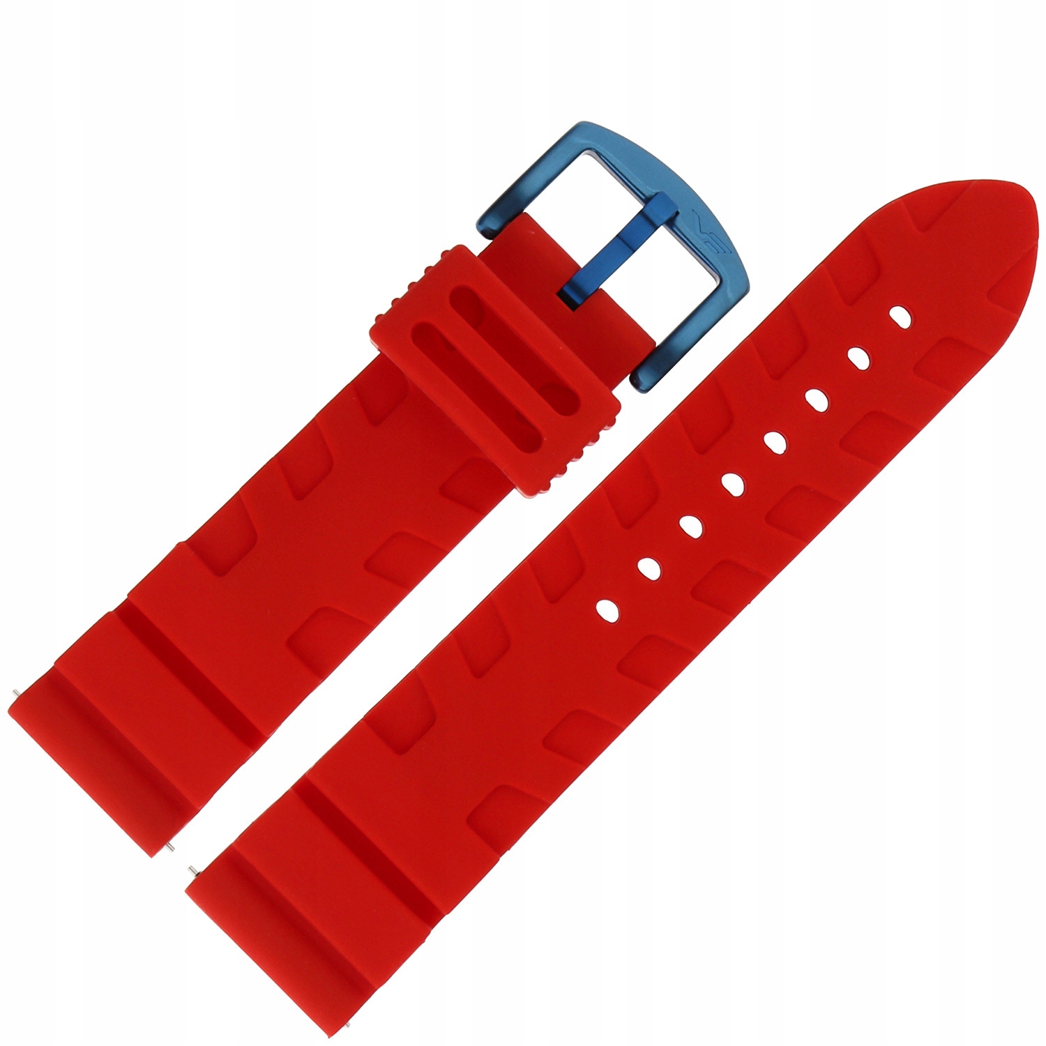 Pásek Expedition Silikon (D736) červený, modrý