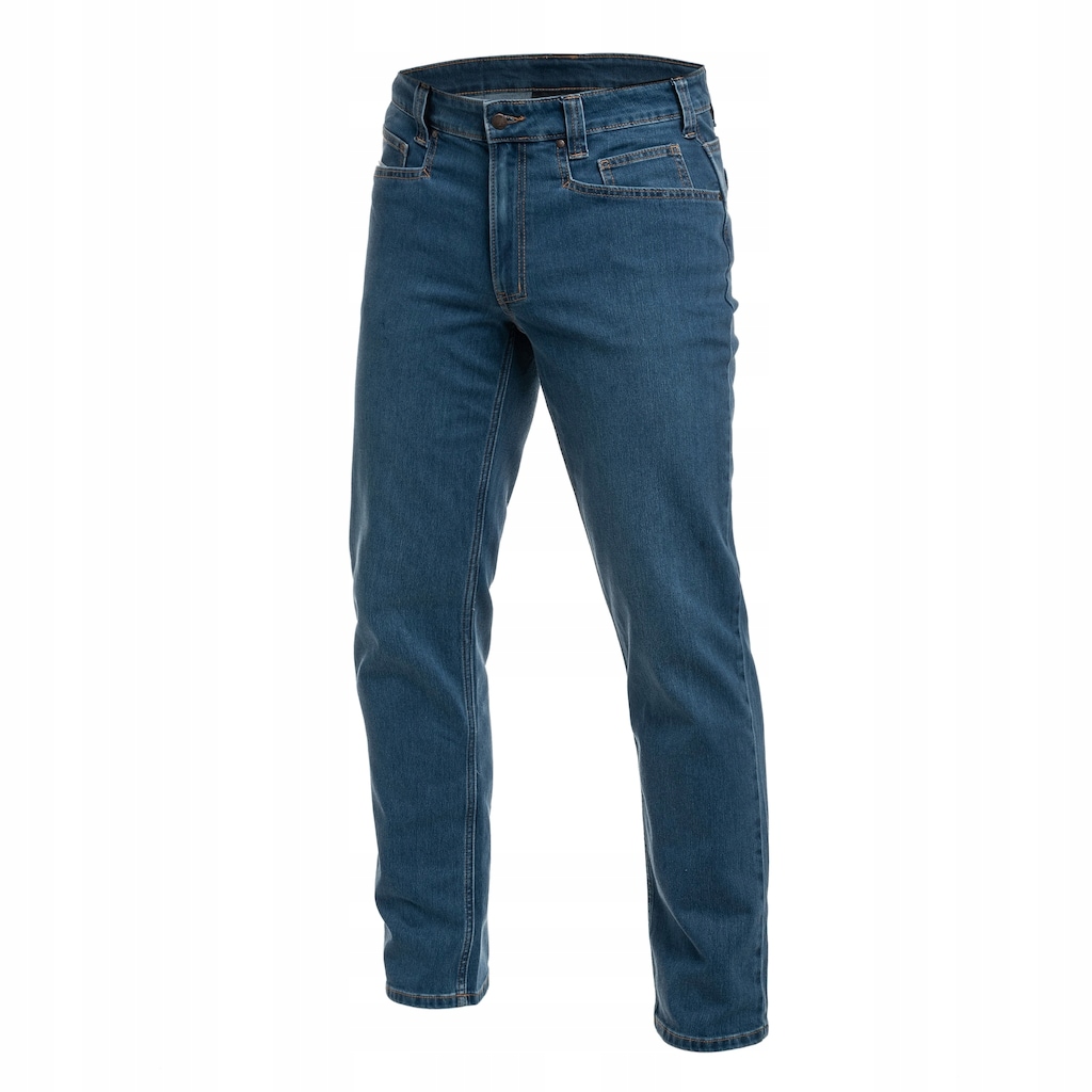 Jednoduché taktické pánské kalhoty Helikon-Tex Treadstone Jeans Ocean Blue 3XL