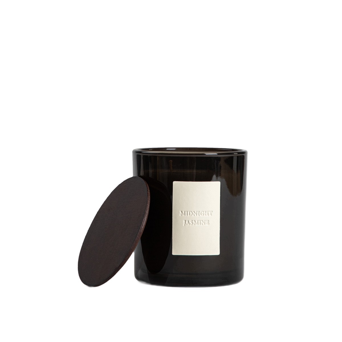 Vonná svíčka sójová Urban Leather Midnight Jasmine 380 g Homla
