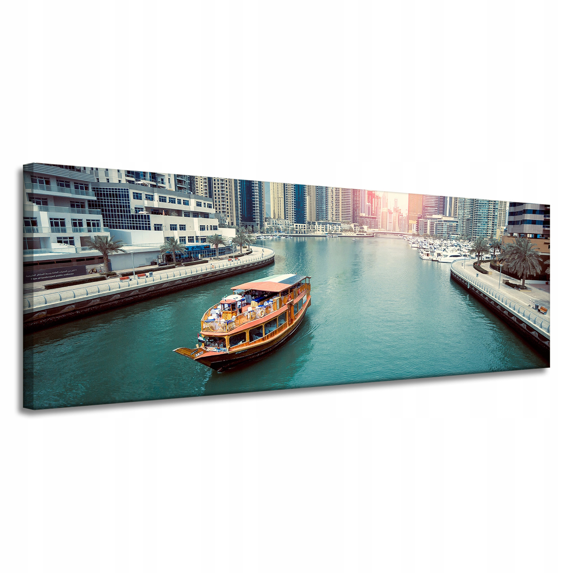 Obraz na plátně Architektura Pohled na mrakodrapy Mrakodrapy 150 x 50 cm