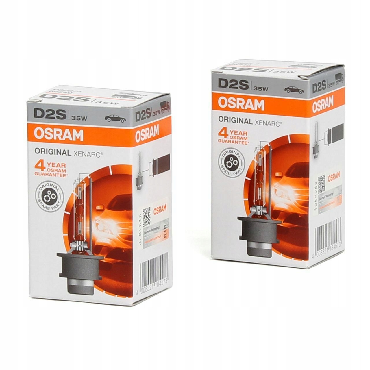 2x Żarówka Osram D2S Xenarc Original 66240 ksenon żarnik 2 sztuki