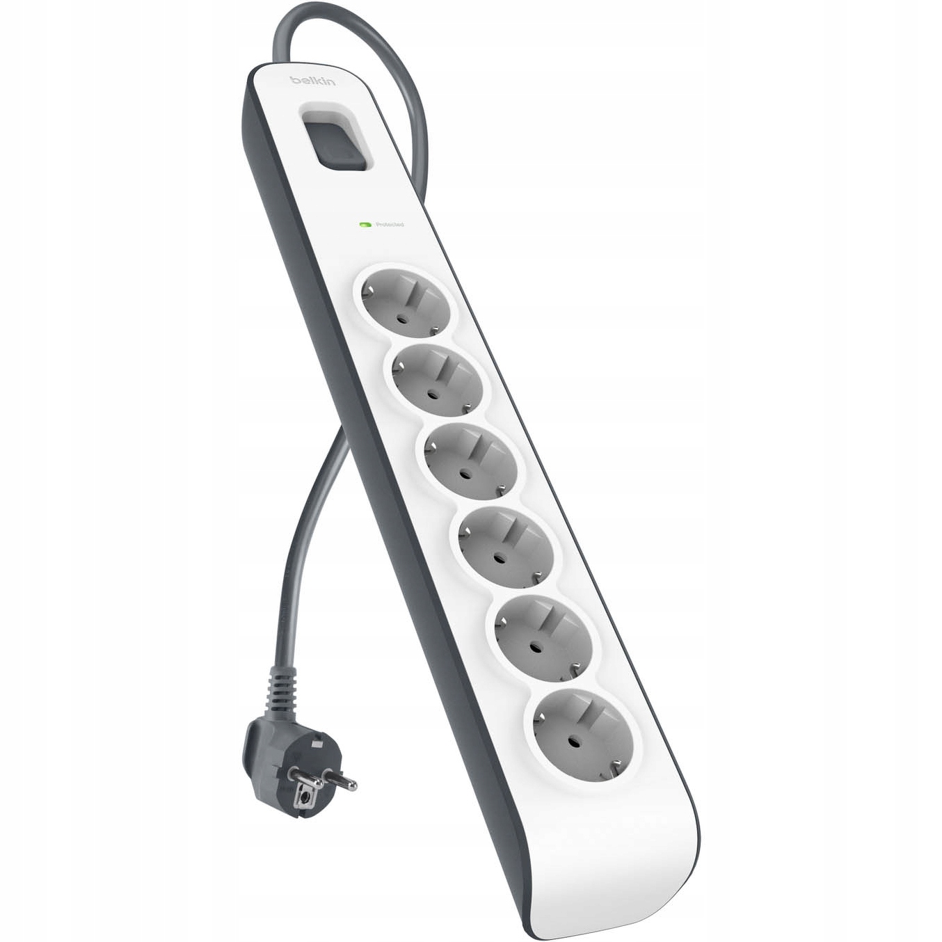 Protipřepěťová ochrana 650J, Belkin BSV603VF2M-V2, 6x Ac Schuko, kabel 2 m