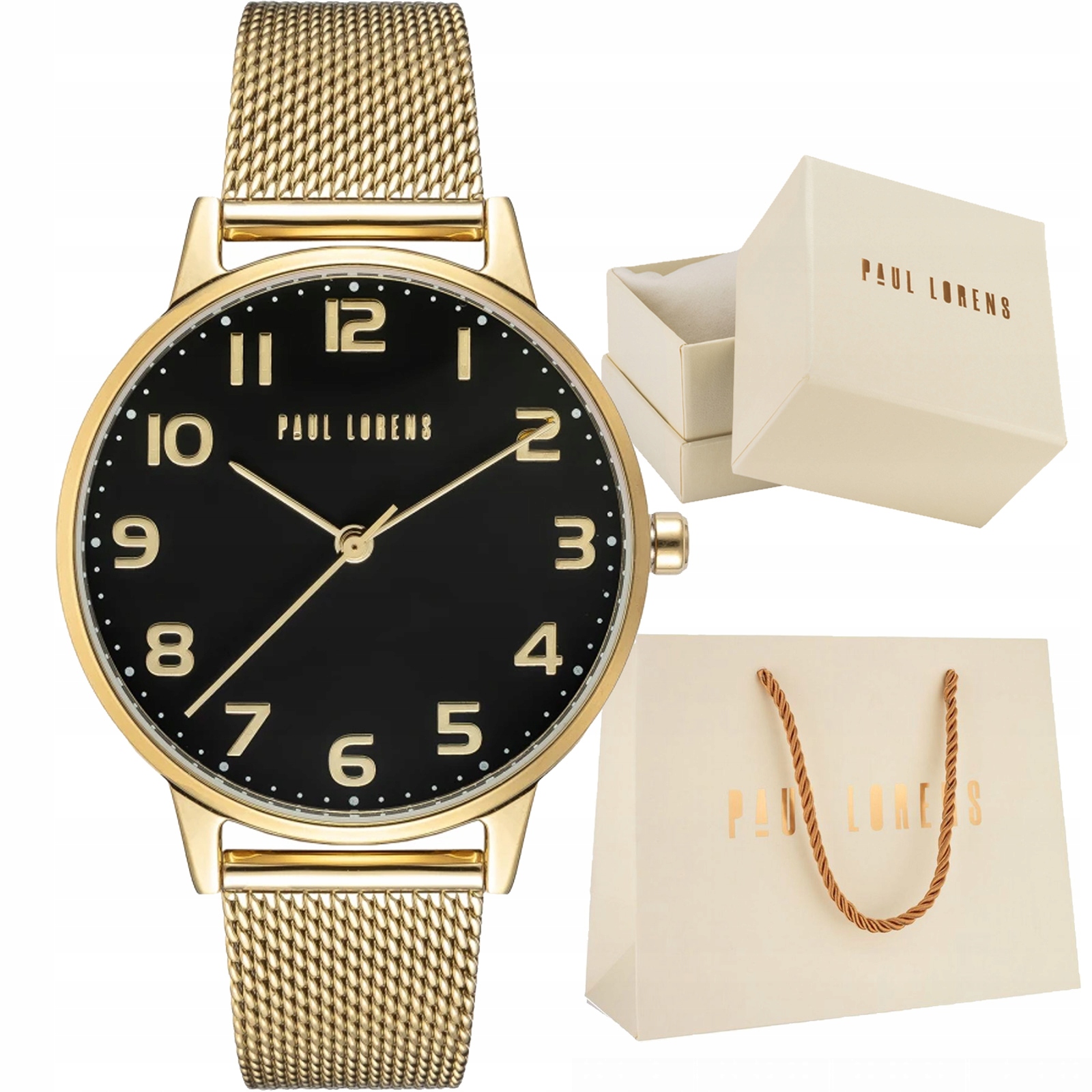 Dámské hodinky Paul Lorens 11715B2-1D1 s Velkými Číslicemi, ideální pro každý den