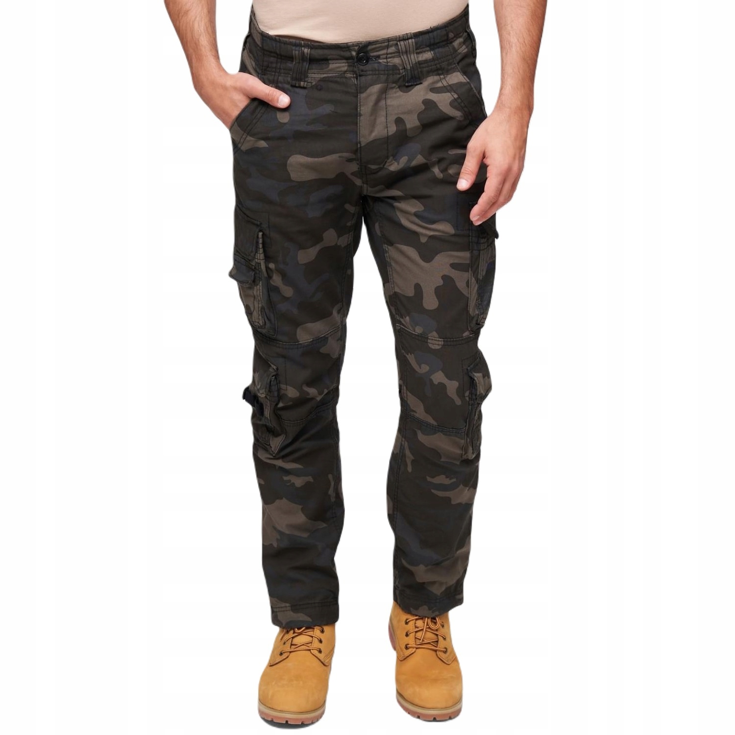 Kalhoty Brandit Pure Slim Fit Darkcamo S