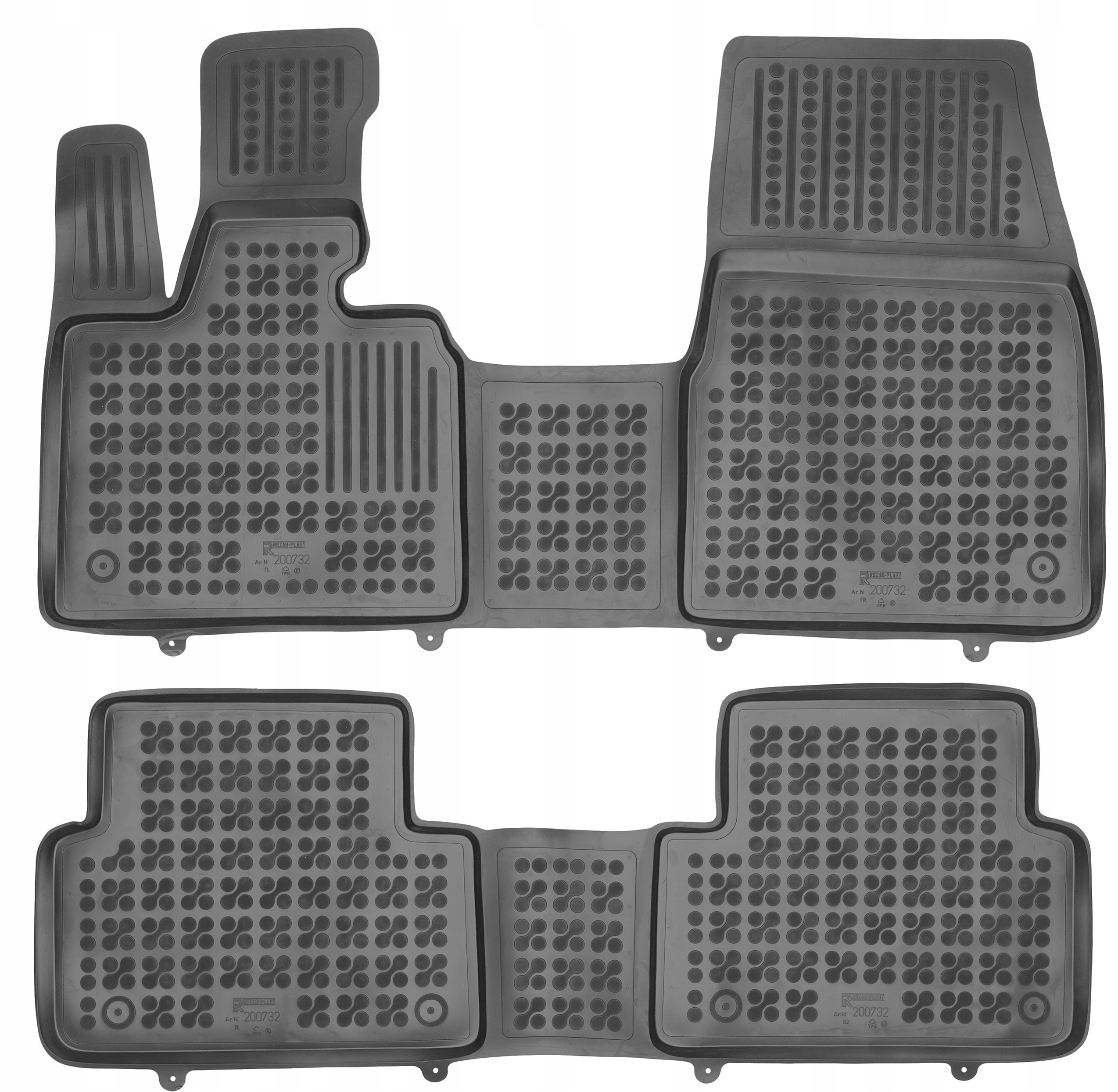 Килимки Маггрупа резинові 200732 2 el.