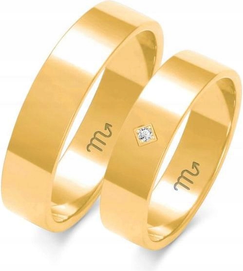 Snubní prsten 585 pro novomanžele výjimečný 6 7 8 dámský pánský s gravírováním