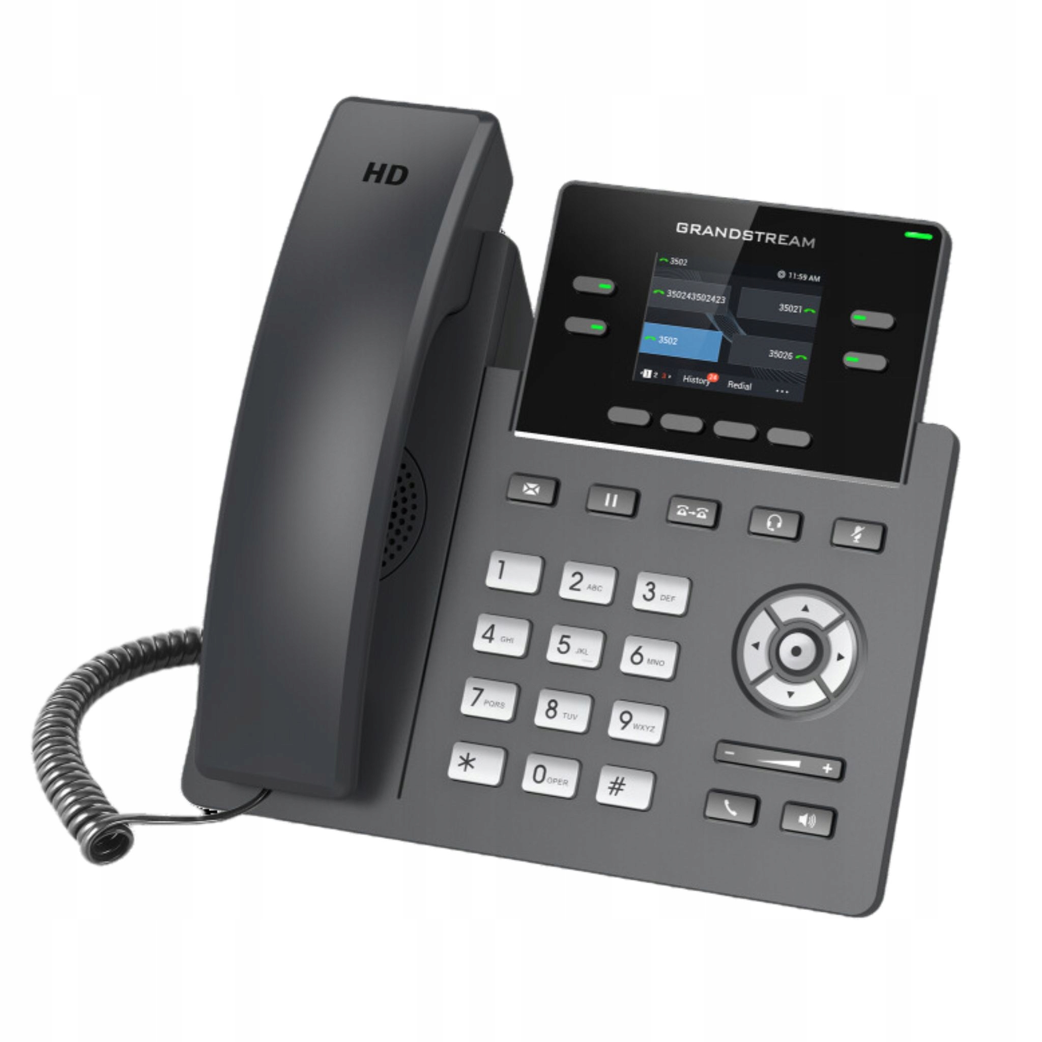 Grandstream Sip GRP-2602P Ip telefon operátorské třídy (s Poe)